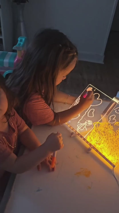 🌈Tablette lumineuse éducative – Inspirée de la méthode Montessori